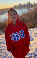 Youth Red STP Pullover Hoodie