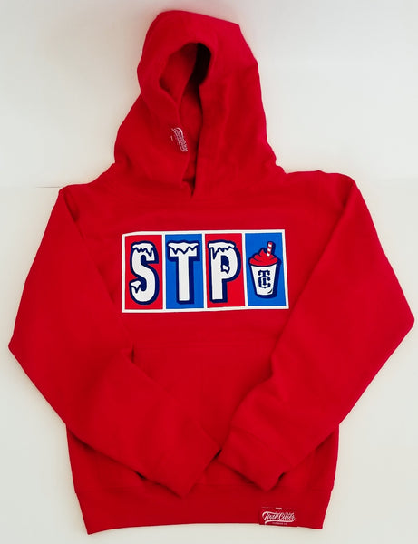 Youth Red STP Pullover Hoodie