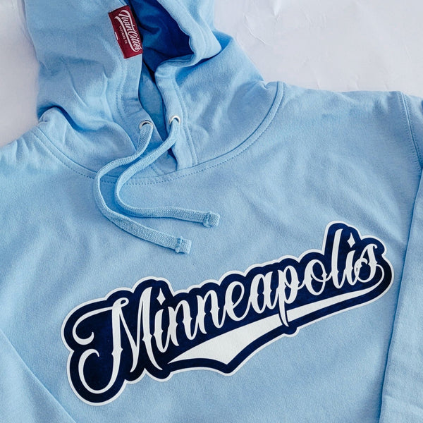 Hoodie Minneapolis Aqua