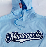 Hoodie Minneapolis Aqua